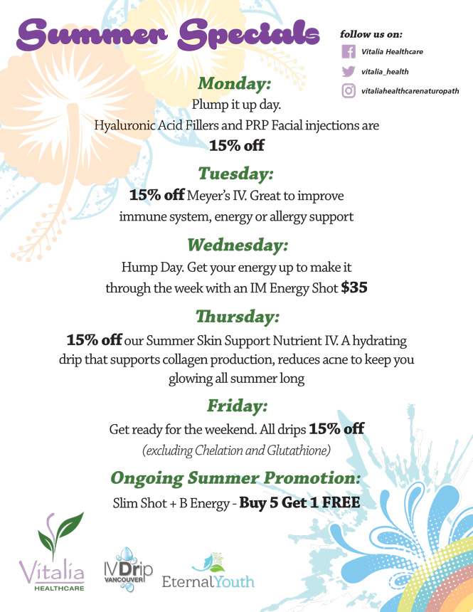 Summer Specials